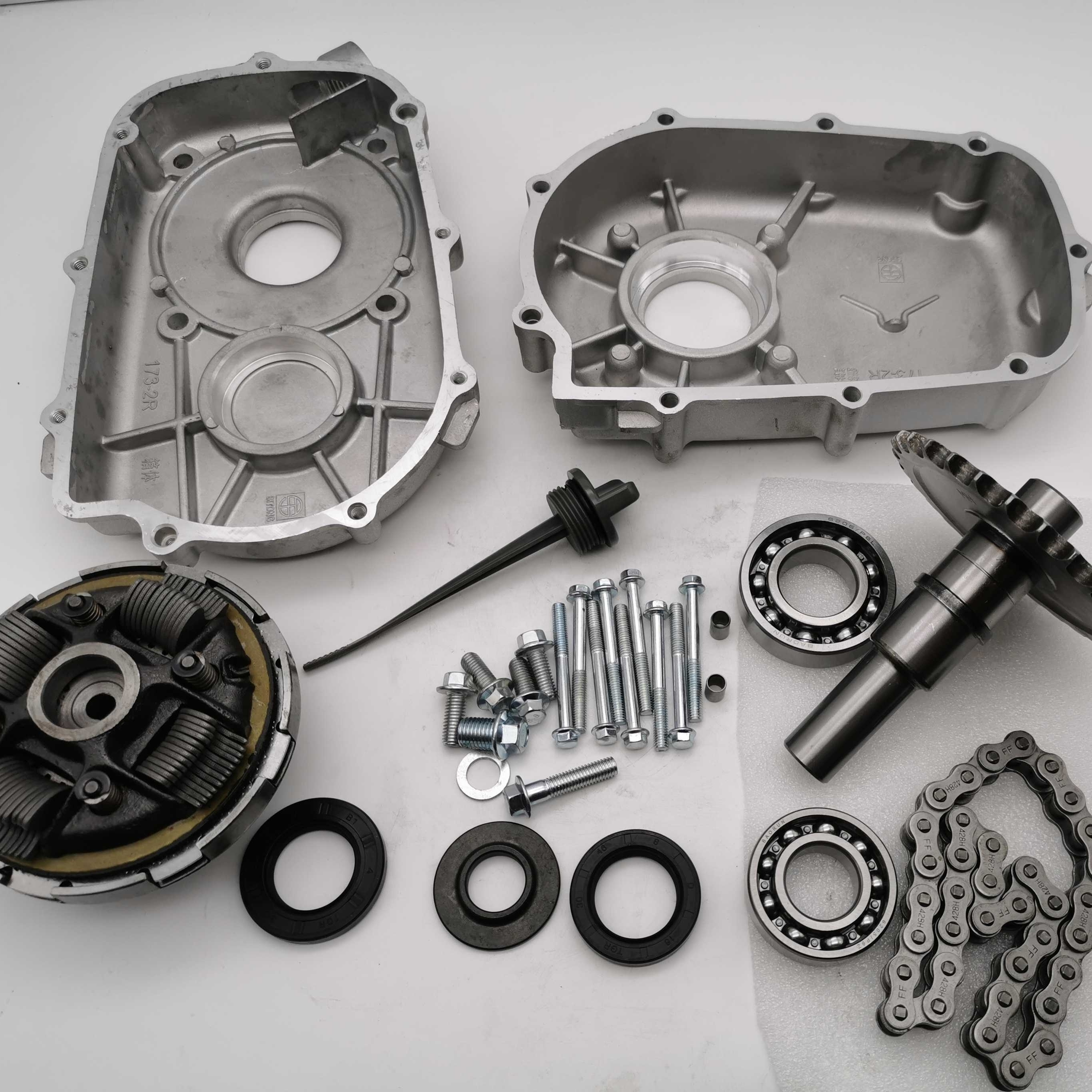 Go Kart Clutch Gearbox Gear Box Kits -Guid Clutch -Central block-Clutch Cover-Steel Plate- Friction Disc GX160 GX200 GX270 GX390