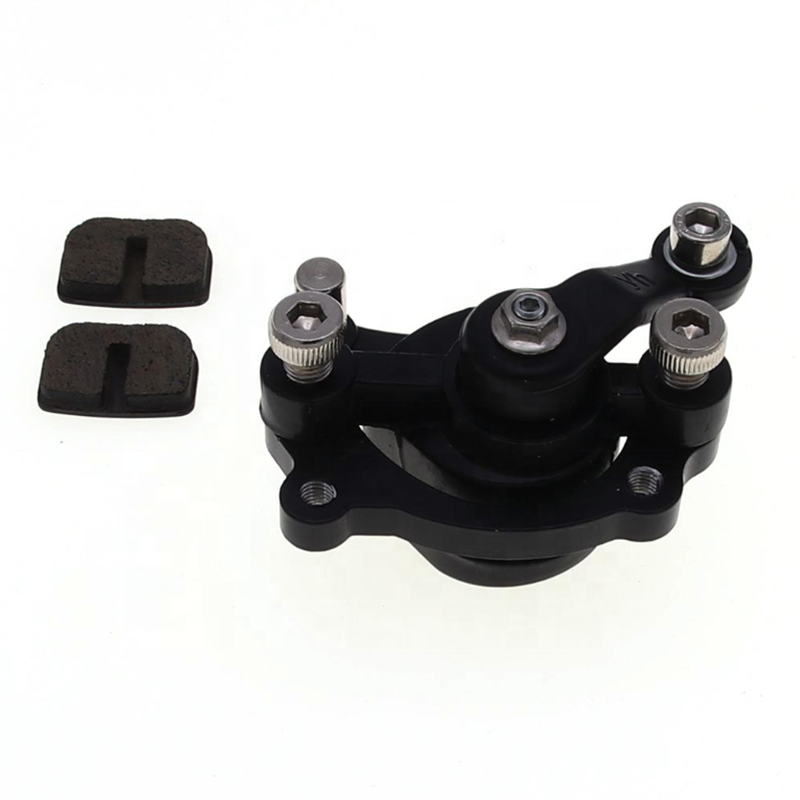 Black  47cc 49cc mini moto dirt bike front minimoto brake caliper with pads