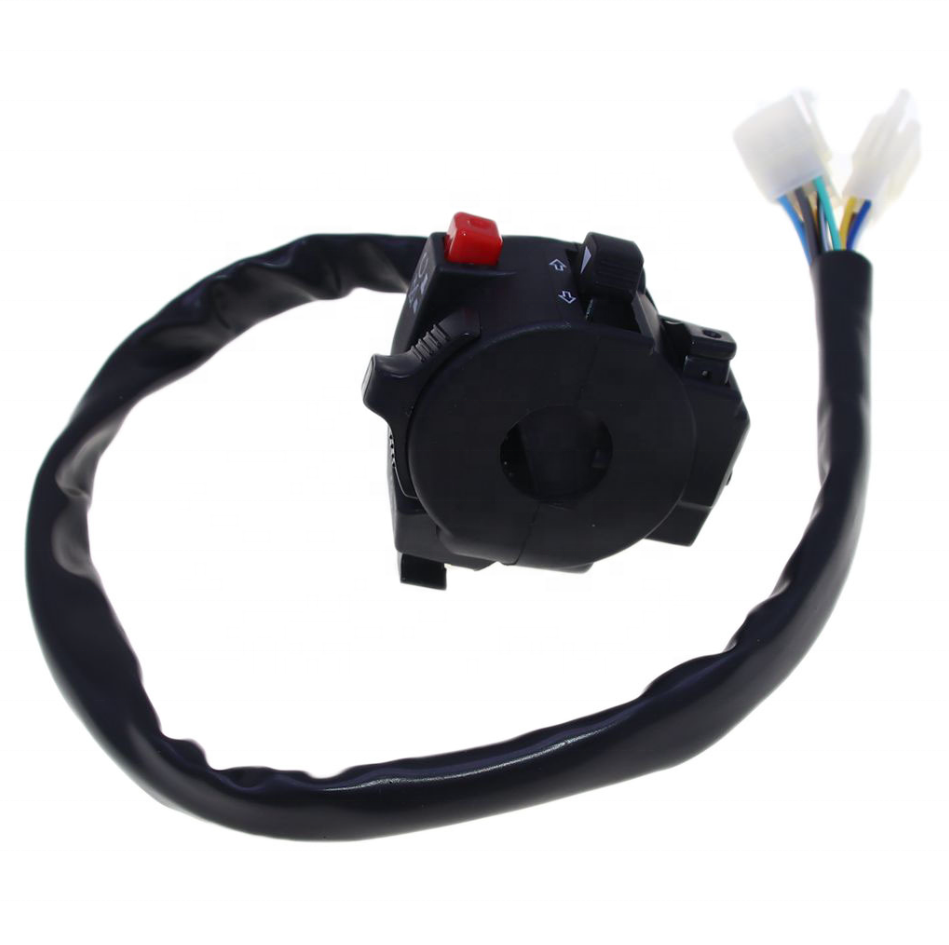 12 Wire 5 Function Handle Control Switch Assembly With Choke Lever For Chinese Quad 4 Wheeler ATV 110cc 125cc 150cc 200cc 250cc