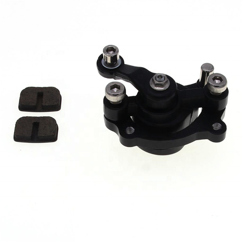 Black  47cc 49cc mini moto dirt bike front minimoto brake caliper with pads