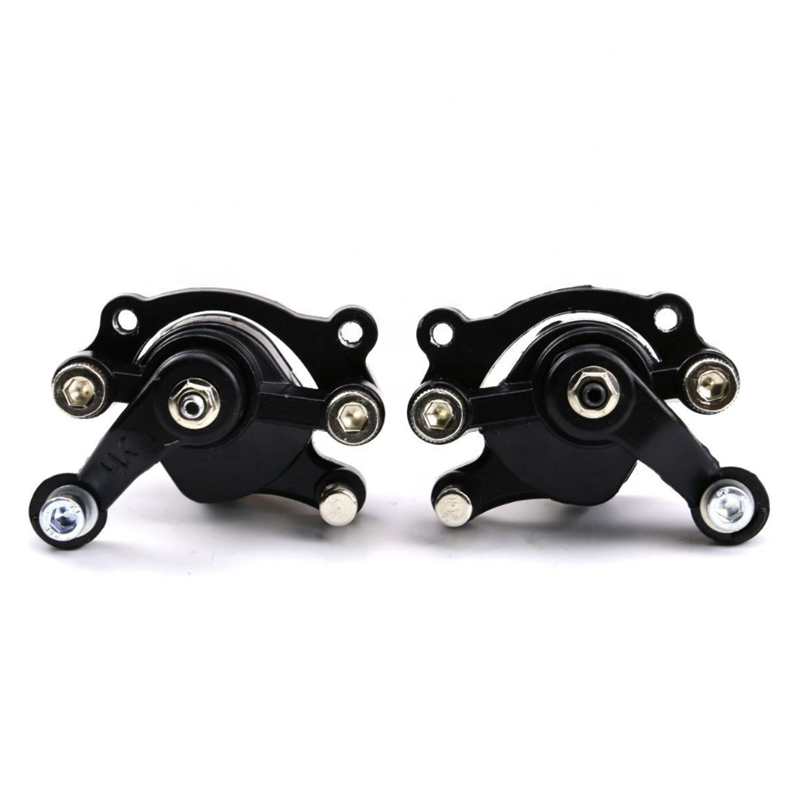 Black Front  Rear Disc Brake Caliper 47cc 49cc Dirt Mini Pocket Bike Scooter Minimoto