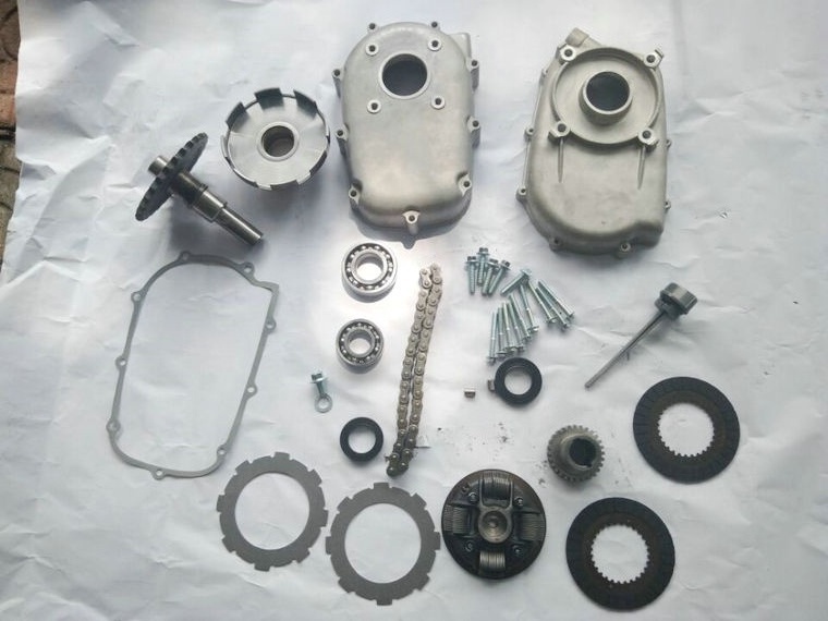 Go Kart Clutch Gearbox Gear Box Kits -Guid Clutch -Central block-Clutch Cover-Steel Plate- Friction Disc GX160 GX200 GX270 GX390