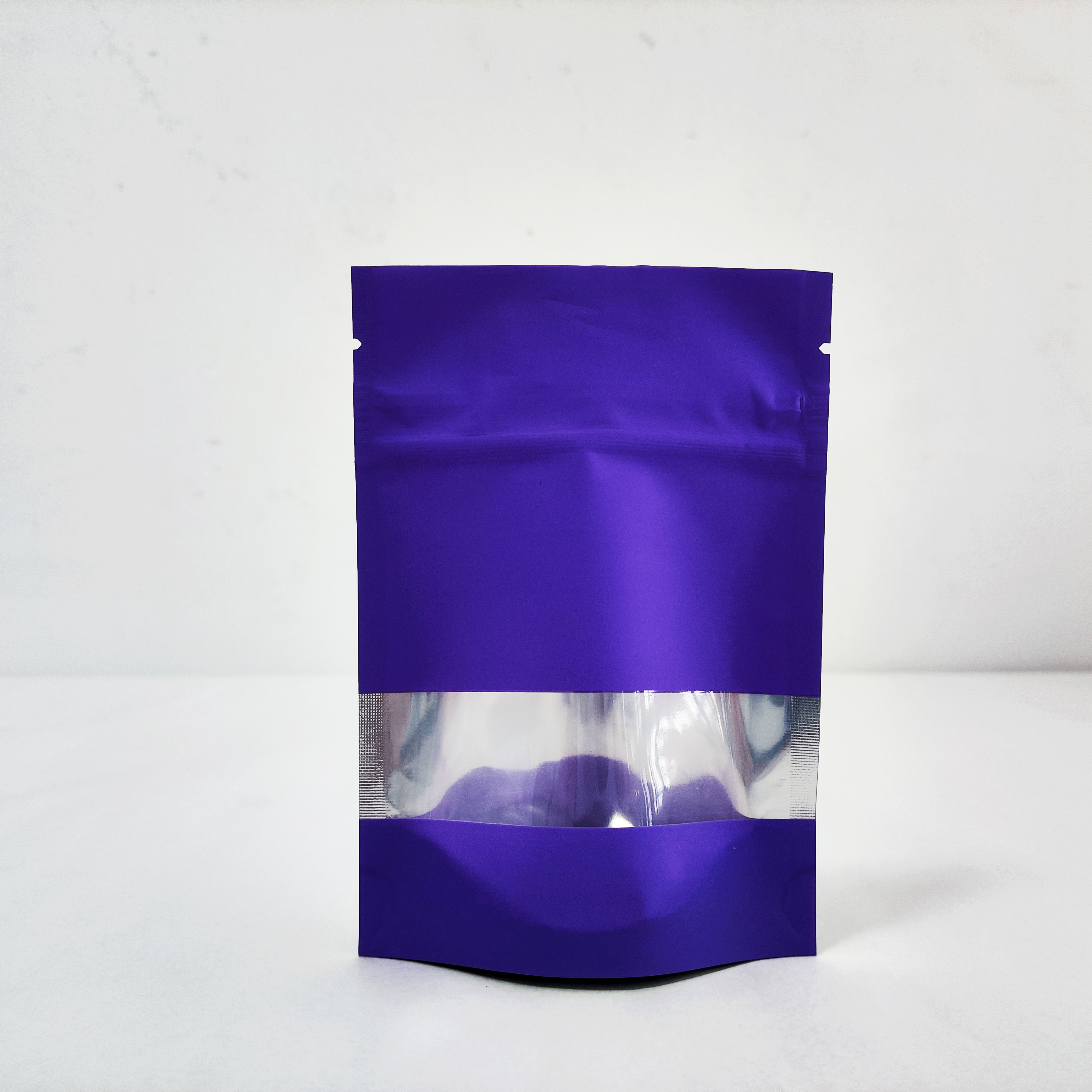 Clear Window 250g Spices Seasoning Packaging Bag Custom Printing Paper Stand Up Pouch Food Packing Bags For Seasoning