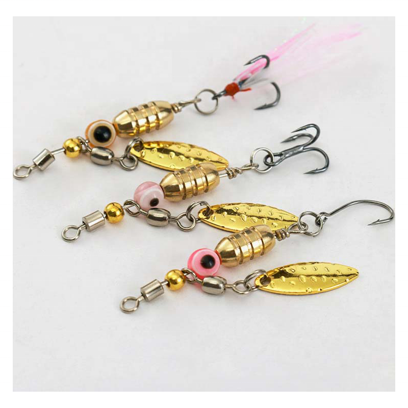 KM 3.5g 5g Metal Spoon Sequin Fishing Lure Artificial Vibration Bait Metal Spinners Vibe Bass Baits Fishing Tackle