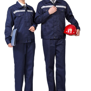 custom Working Clothes for Men Workwear Jacket  Pants Repairman Auto Mechanics Coveralls Workshop Clothing Labor Work Uniforms