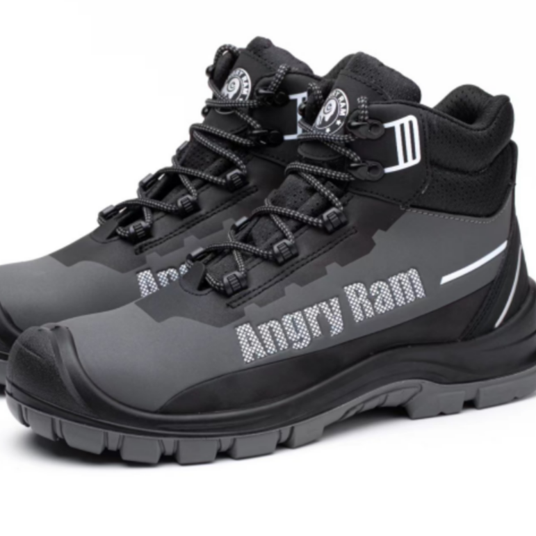 work boots for men light weight construction steel toe woodl comfortableand safety shoes