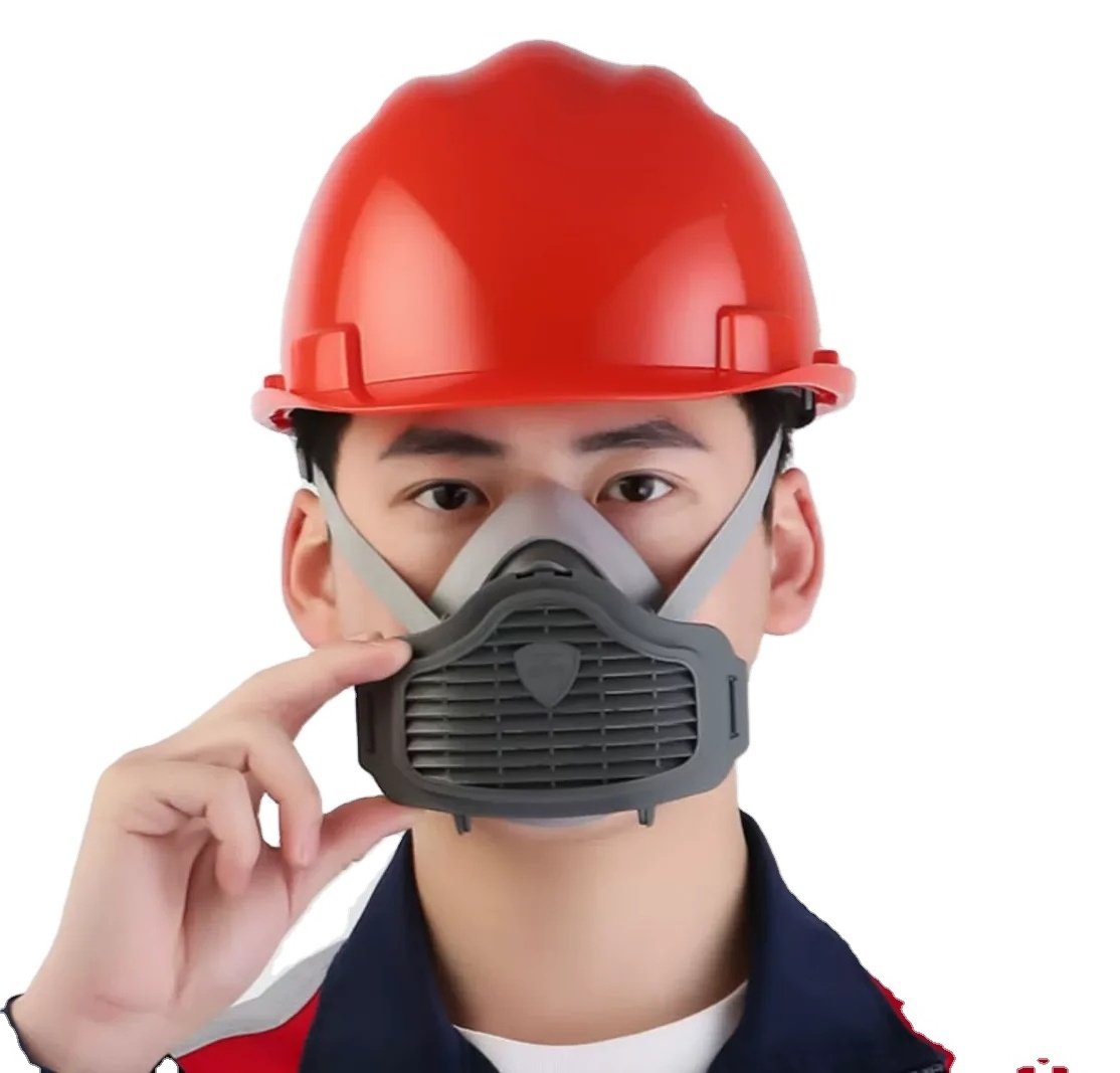 Wholesale coal mine industrial Construction Dust Haze Fog Anti particulate dust proof safety gas  mask respirator gas mask