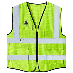 Reflective Safety Clothing Reflective Vest Construction High Visibility Strip Work Security Safety Anti-static reflective vest