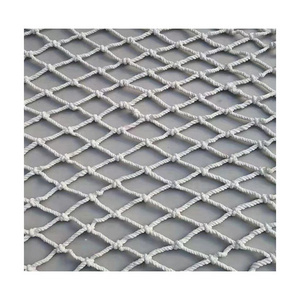 White polyester rope safety net for building safety protection