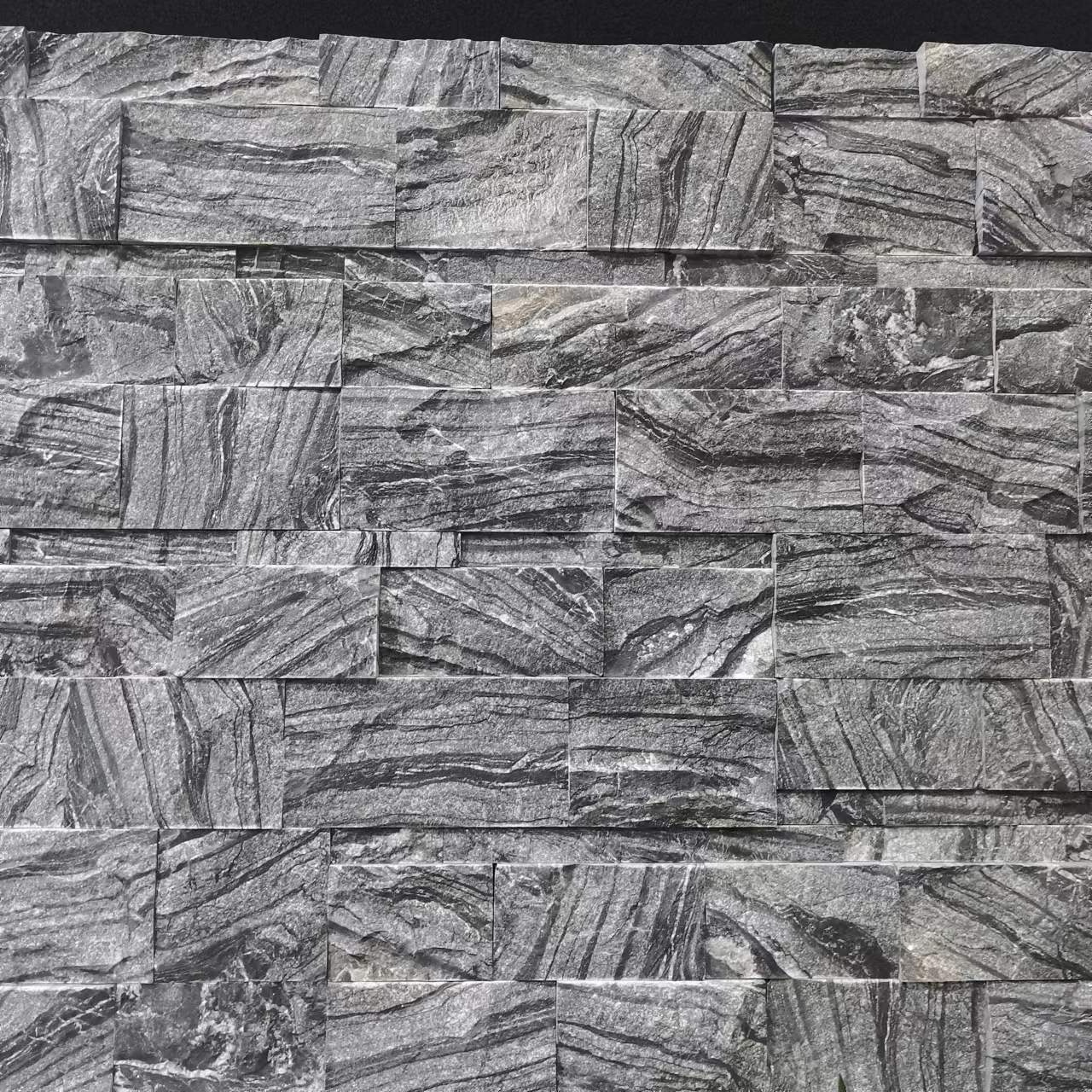 Split Face Ledge Panels Stacked Wall Culture Slate Stone Panels Landscaping Slate Rock Veneer  Wall Cladding