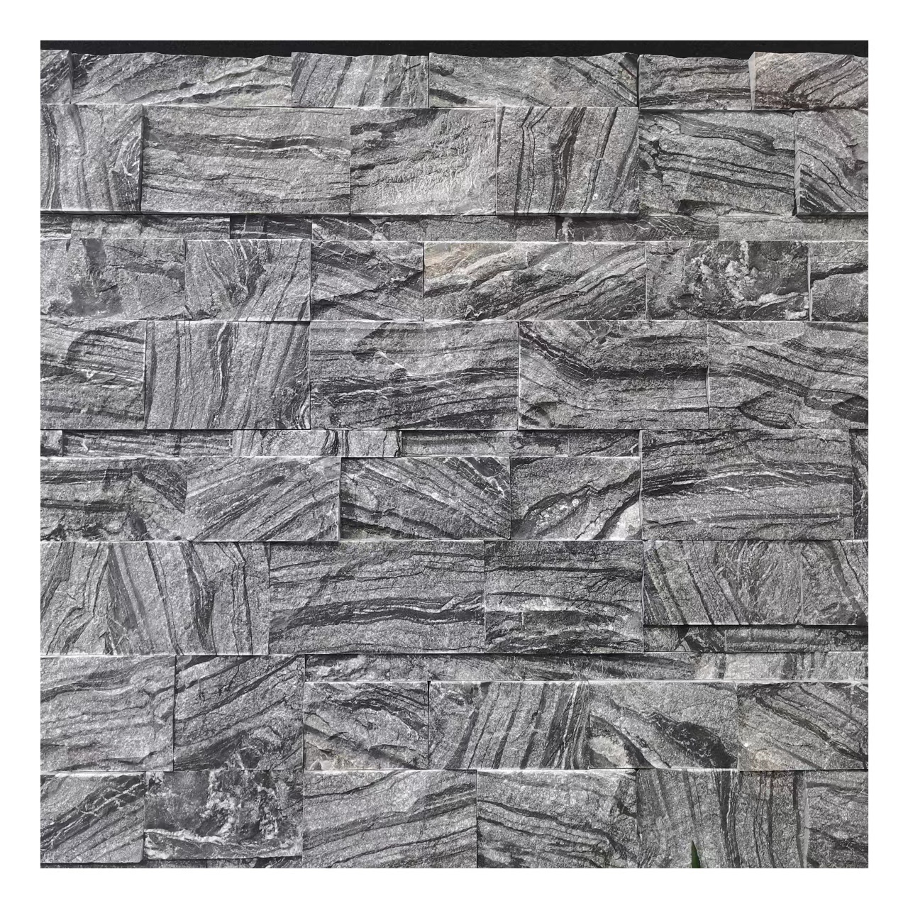 Split Face Ledge Panels Stacked Wall Culture Slate Stone Panels Landscaping Slate Rock Veneer  Wall Cladding