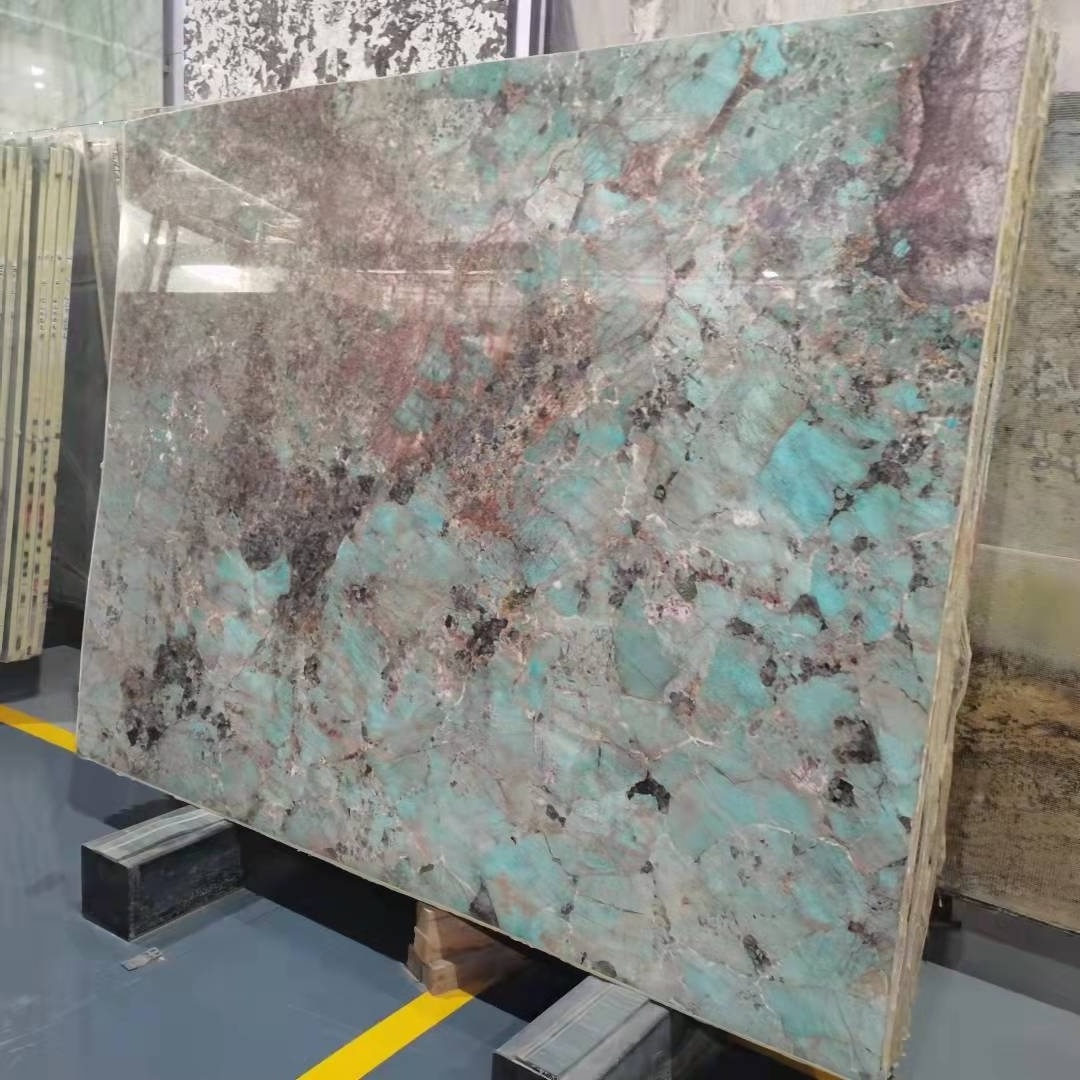 Brazil Amazonite Green Quartzite Granite Stone