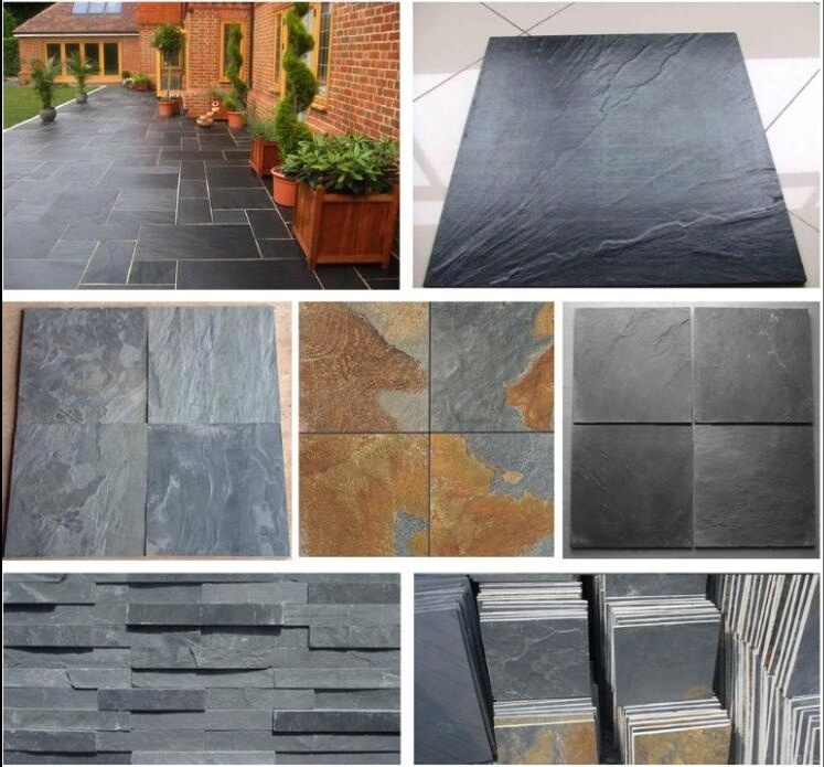 Rusty Slate Stone Flooring Tiles ,Slate Slabs For Sale