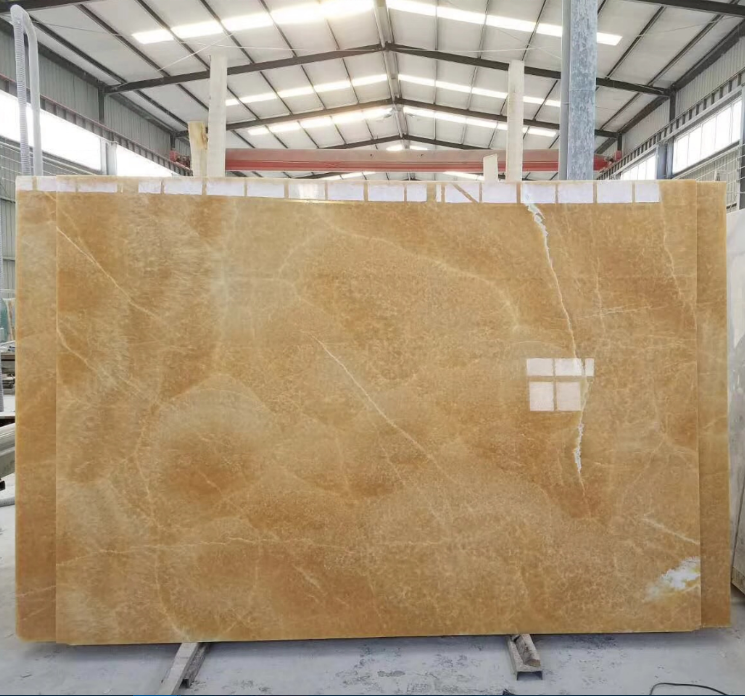 Factory price Polished Chinese Honey Onyx slab