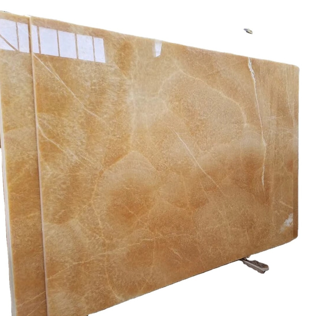 Factory price Polished Chinese Honey Onyx slab