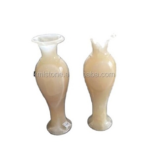 Onyx Marble Stone Flower Vases