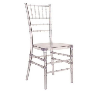 Hot Sale wholesale clear Backrest wedding chair Outdoor Hotel Banquet event wholesale chiavari chairs