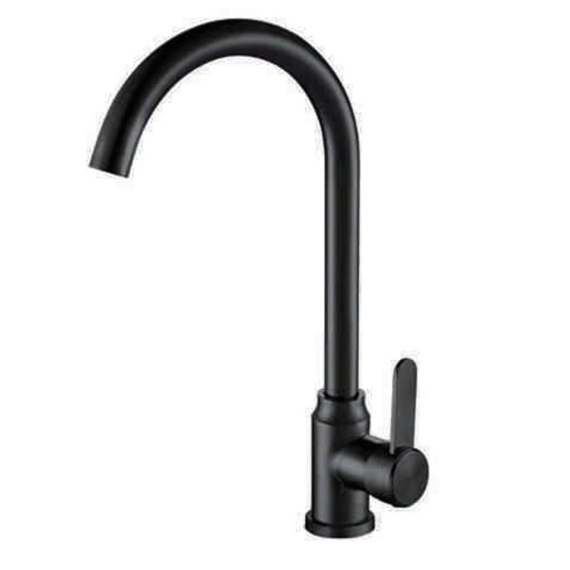 KMRY Factory Direct Sale Wholesale Stainless Steel Material Single Hole Handle Kitchen Faucet