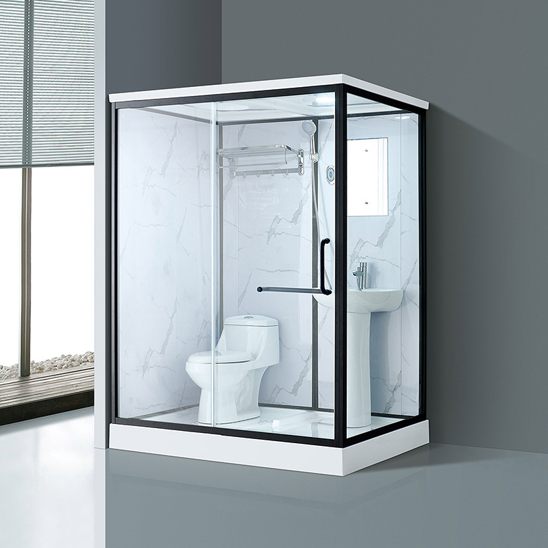 KMRY Multi-function Prefab Toilet Shower All in One Bathroom Units Prefab Toilet Shower Room