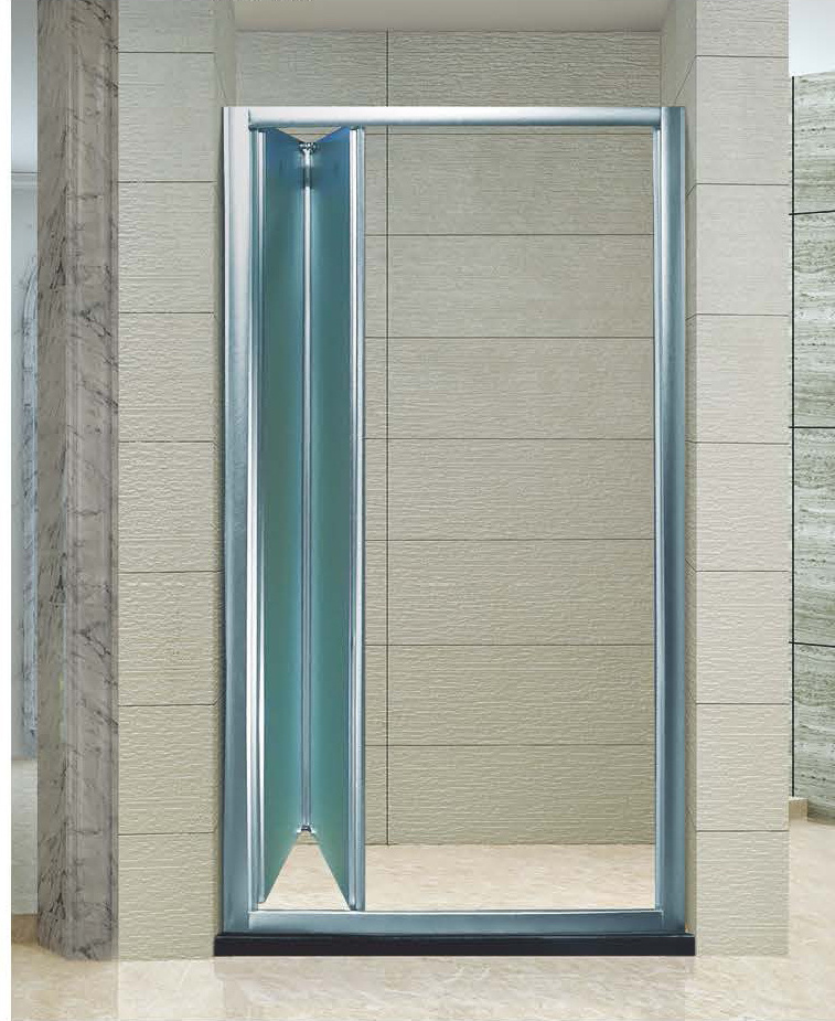 Aluminum Folding Shower Screen Accordion Shower Doors (KD3207)