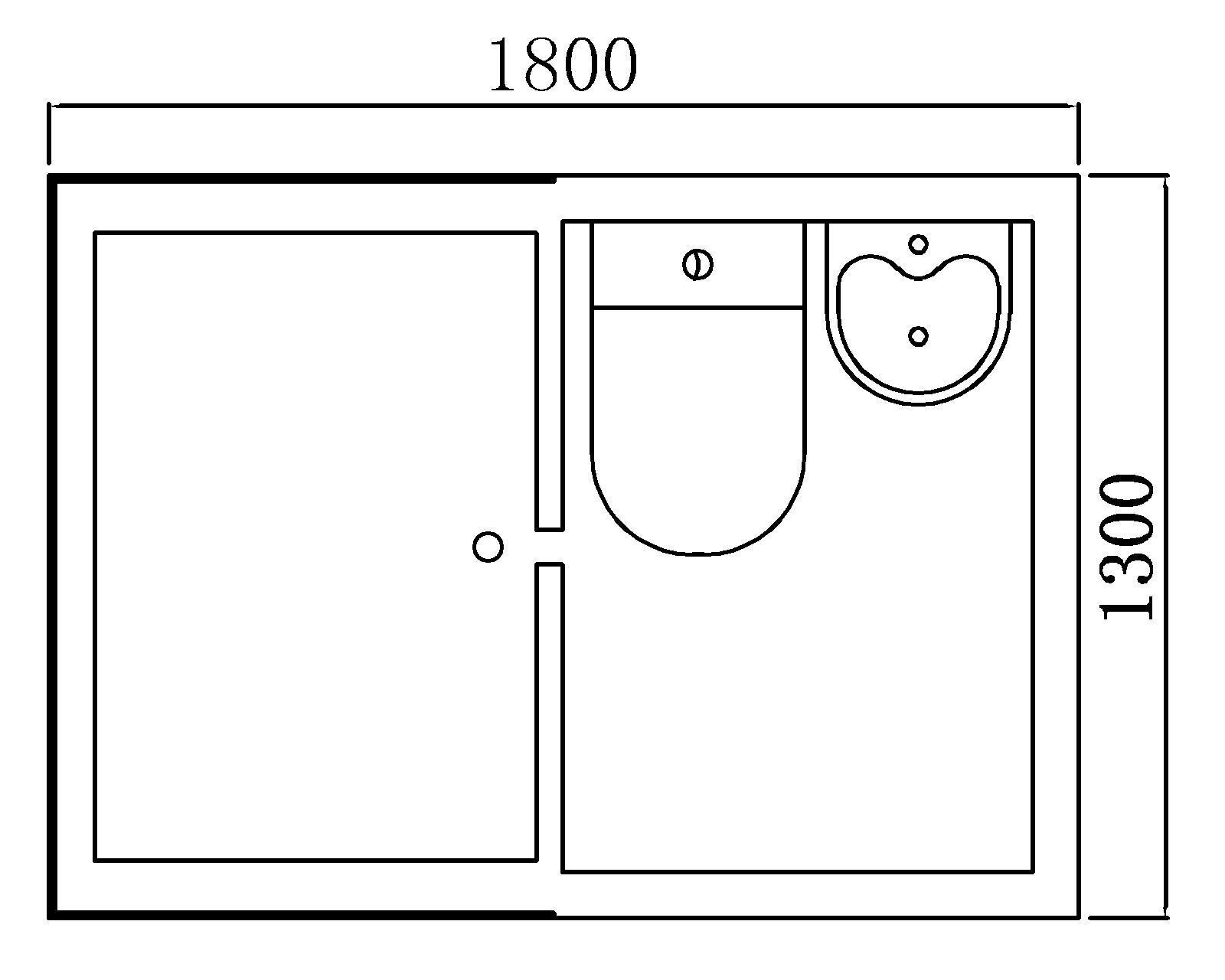 KMRY Portable Modular All In One Bathroom Unit Shower Square Shower Cabin Showers With Toilet Prefab Bathroom