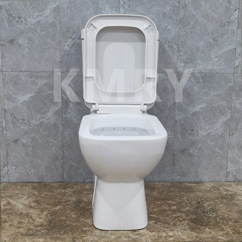 Kmry Factory Direct Sales of High Quality Toilet Two-piece Toilet Ceramic Round European Carton Packing Bathroom Two Piece 305mm