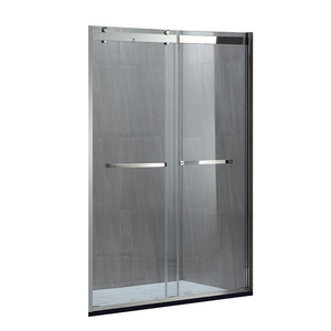 High Quality Bathroom Glass Shower Door Tempered Glass Frameless Sliding Shower Doors