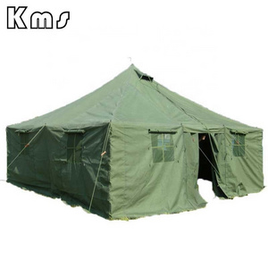 KMS Custom 10 Person Double Layers Metal Poles Large Beach Emergency Shelter Water-Proof Camping  Outdoor  Tent