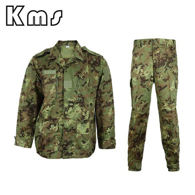 KMS Professional Outdoor Activity Italy Dress Tiger Stripe Camouflage Work Hunting Camouflage Combat Suit Tactical Uniform