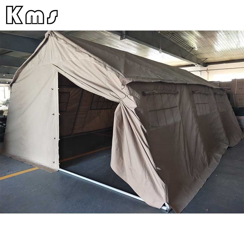 KMS Professional Large Three-Season Inflatable Freestanding Style Outdoor Camping Canvas Emergency Relief Tent