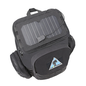 KMS Gray Solar Rechargeable Energy high quality tactical security  Laptop tactical  Backpack Bag