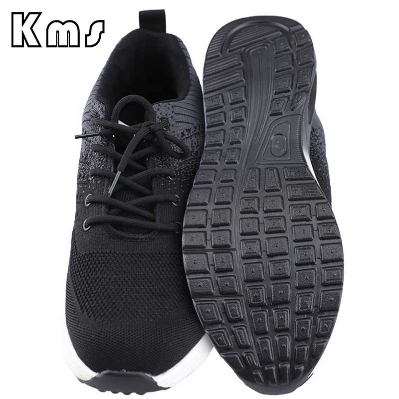 KMS Wholesale Mesh High Strength Lightweight Working Prevent Puncture Slip Resistant Safety Steel Toe Inserts Boots For Men