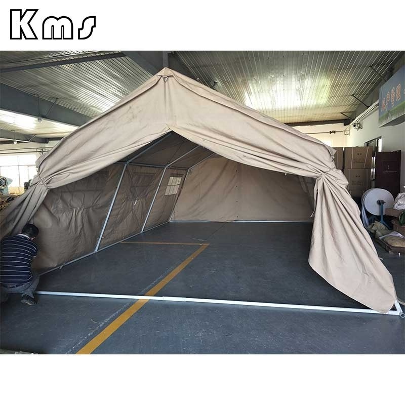 KMS Professional Large Three-Season Inflatable Freestanding Style Outdoor Camping Canvas Emergency Relief Tent