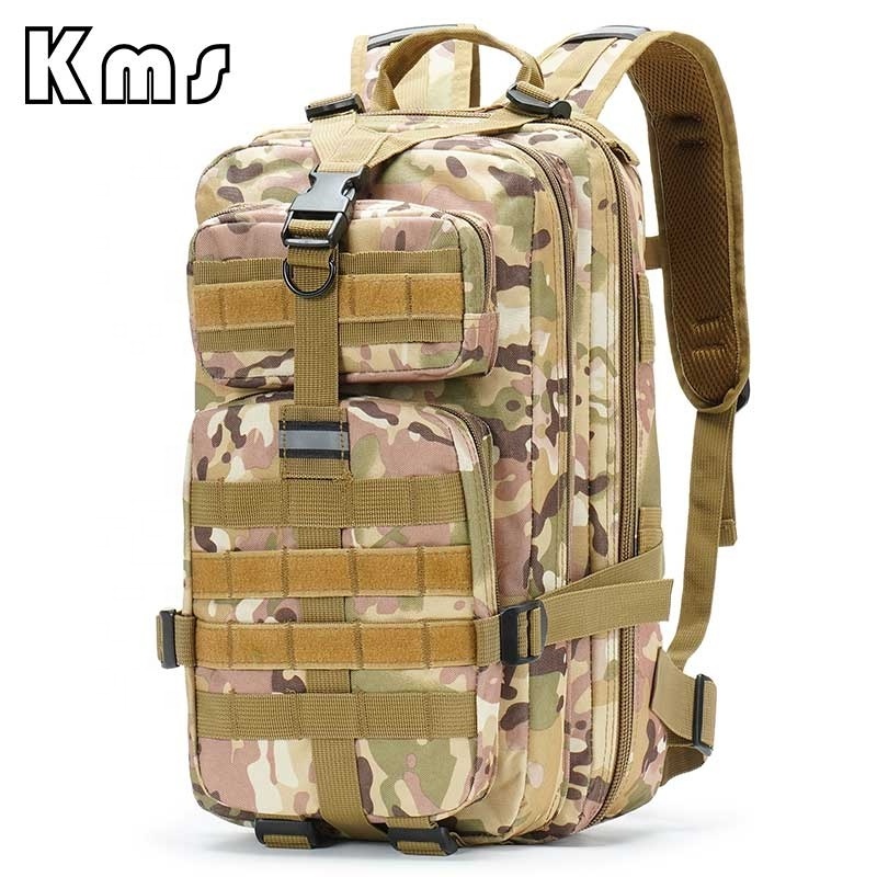 KMS Wholesale Multifunctional 35L Hunting Waterproof Tactical Molle Bag Camouflage Rucksack Backpack For Men