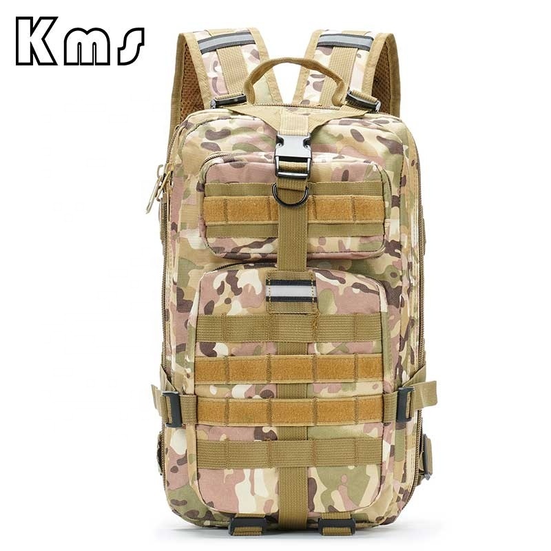 KMS Wholesale Multifunctional 35L Hunting Waterproof Tactical Molle Bag Camouflage Rucksack Backpack For Men