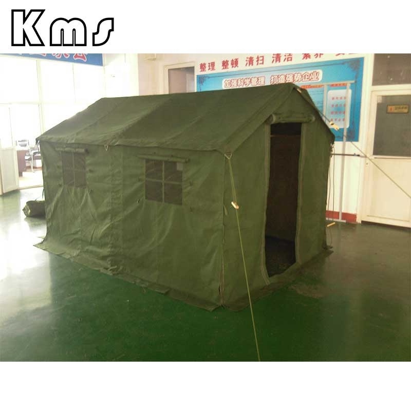 KMS Professional OEM 3x2m Folding Camping Used Canvas Inflatable Tents  Olive Green  Winter Outdoor Tent