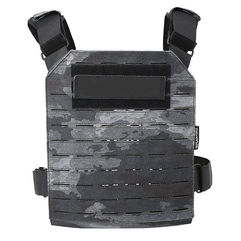 KMS Hot Sale Custom Simple Professional Protective Practical Defence Vest Black Conceal Molle Tactical Vest