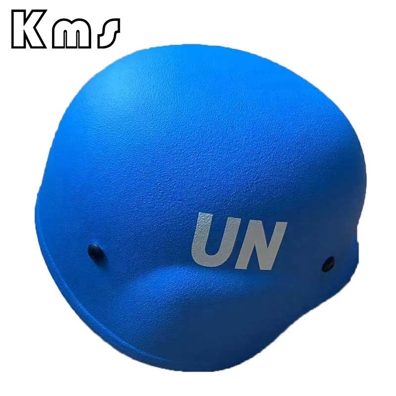 KMS Customize Professional Manufacturer Protective Security Safety Hight Strength Helmets High Density Blue Tactical Helmet