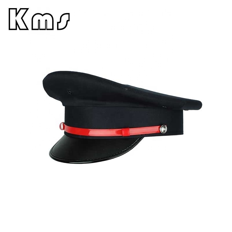 KMS Custom Wholesale Professional Formal Captain Adjustable Cap Ceremony Tactical Officer Hat