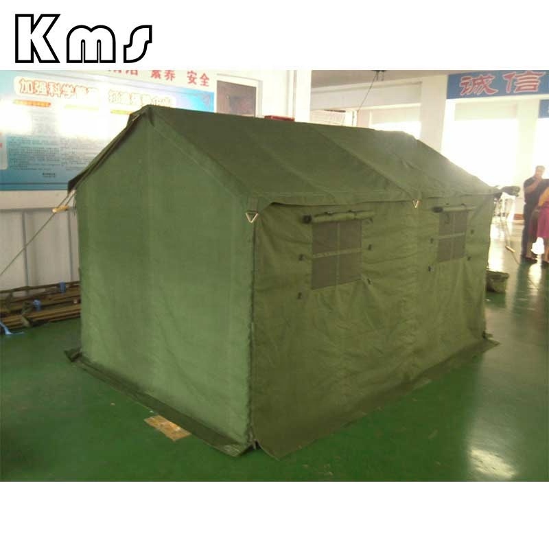 KMS Professional OEM 3x2m Folding Camping Used Canvas Inflatable Tents  Olive Green  Winter Outdoor Tent