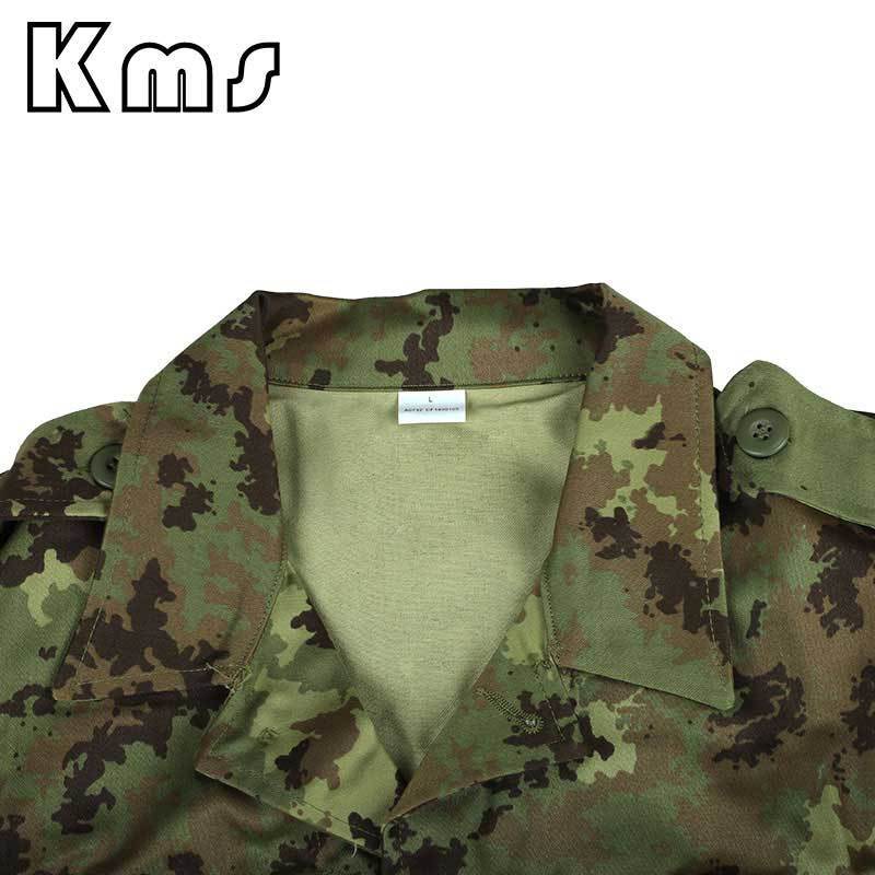 KMS Professional Outdoor Activity Italy Dress Tiger Stripe Camouflage Work Hunting Camouflage Combat Suit Tactical Uniform