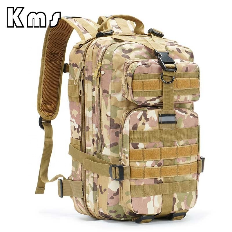 KMS Wholesale Multifunctional 35L Hunting Waterproof Tactical Molle Bag Camouflage Rucksack Backpack For Men