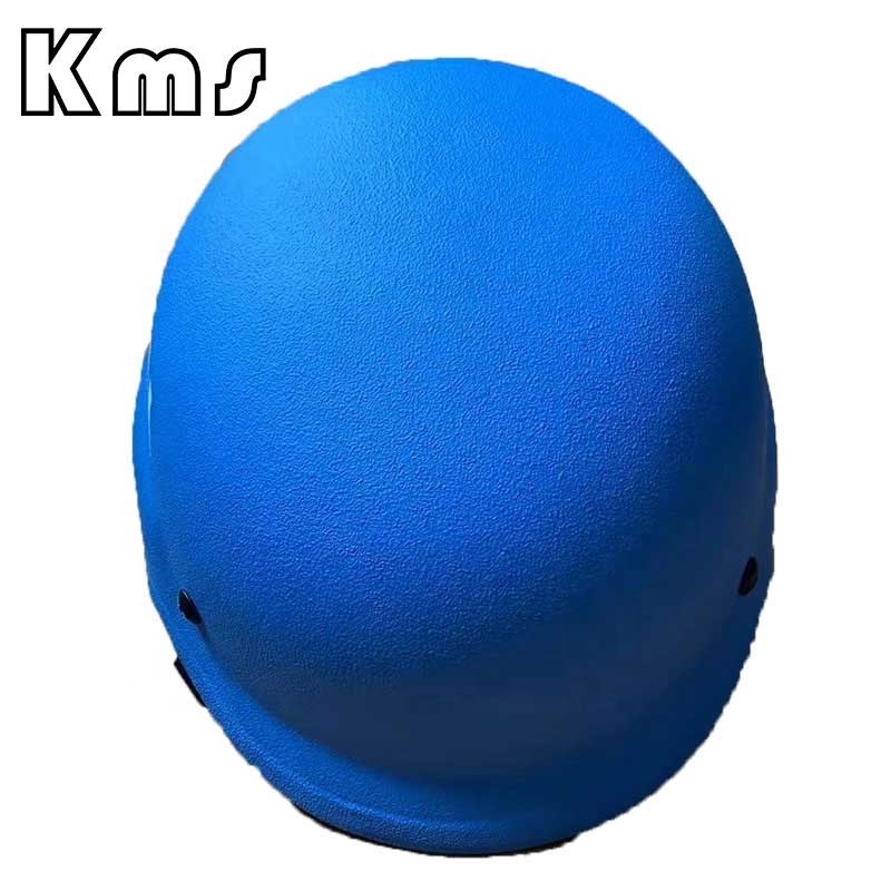 KMS Customize Professional Manufacturer Protective Security Safety Hight Strength Helmets High Density Blue Tactical Helmet