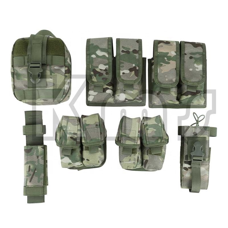 KMS Custom 1000D Multicam Lightweight Armored Tactical Quick Release Camouflage Combat Gilet Tactique Plate Carrier Vest