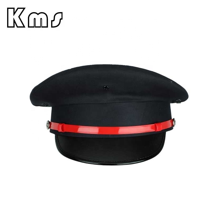 KMS Custom Wholesale Professional Formal Captain Adjustable Cap Ceremony Tactical Officer Hat