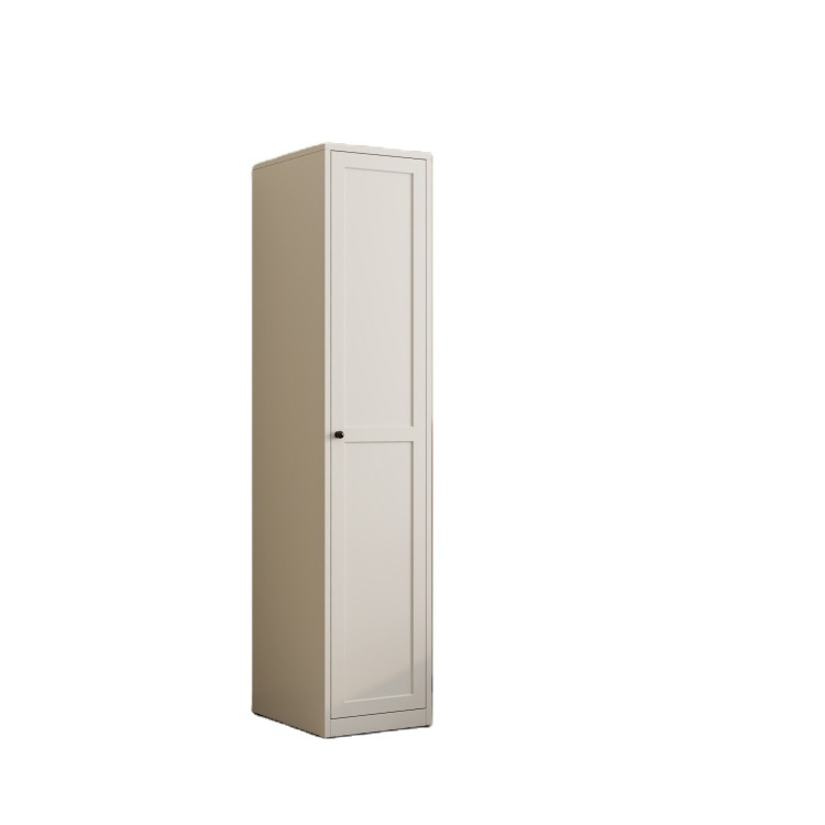 Top Quality single door home use wardrobe storage locker metal wardrobe cabinet metal bedroom closet storage cabinet