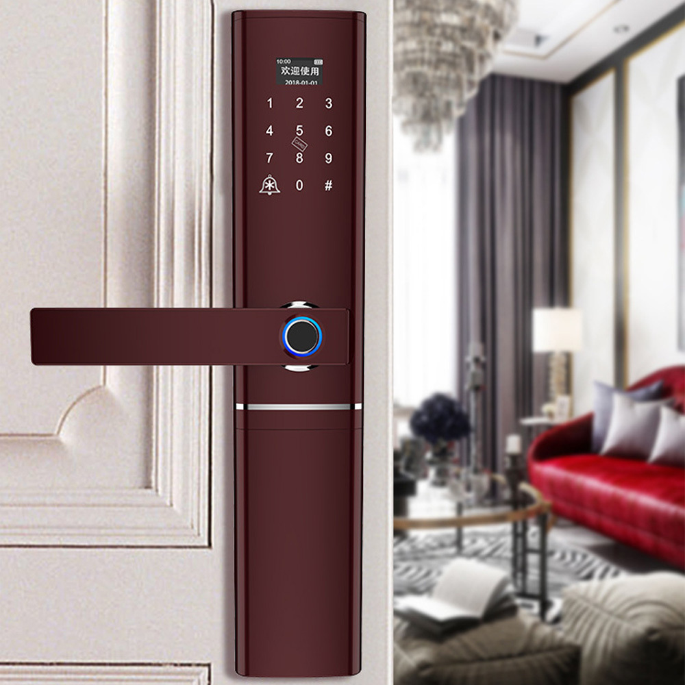 Smart New Wifi App Electronic Digital Biometric Fingerprint Keyless Password Code Door Locker Lock