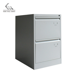 Foshan Factory Supply Office Furniture Steel Filing Cabinet Knock-Down 2 Drawers Cabinet