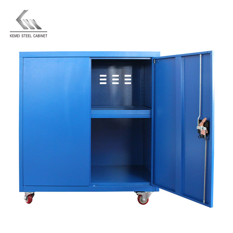 Office Furniture Multi-Functional Mobile Garage Metal Storage Cabinet Tool Locker On Wheels For Sale Metal Storage File Cabinet