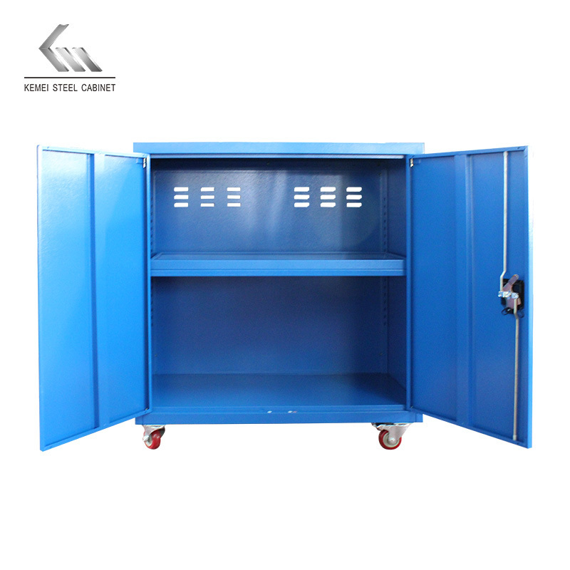 Office Furniture Multi-Functional Mobile Garage Metal Storage Cabinet Tool Locker On Wheels For Sale Metal Storage File Cabinet